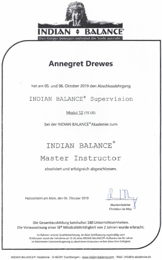 indianbalance masterinstructorzertifikat